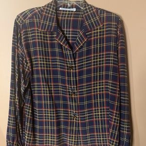 Gloria Sachs Button-down Blouse